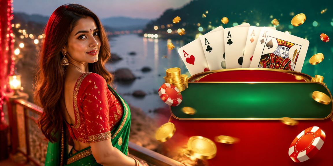 সিলেটে টিন পাত্তি খেলার দৃশ্য লাল সবুজ পরিবেশে